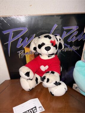 Heart puppy with Red Heart Sweater - Build a bear